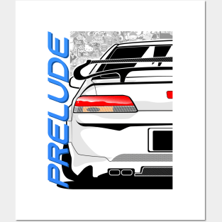 Honda Prelude Si 1997 Posters and Art